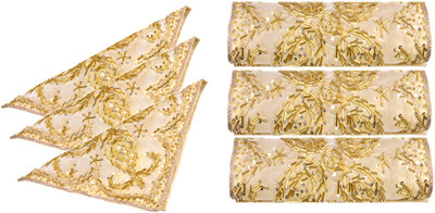 55% OFF on Nonch Le Gold Set of 6 Napkins