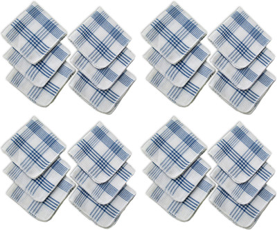 25% OFF on Chinson White, Blue Set of 24 Napkins