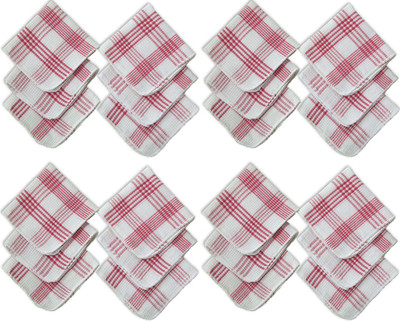 25% OFF on Chinson White, Green Set of 24 Napkins