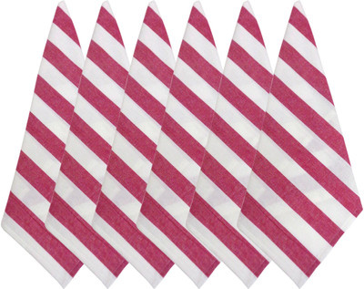 16% OFF on Cotonex White, Pink Set of 6 Napkins 16% OFF on Cotonex White, Pink Set of 6 Napkins