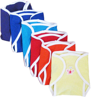 Cherish Maternity Pack of 6 Water-Resistant Cotton Knit Velcro U-Shaped Nappies Cherish Maternity Pack of 6 Water-Resistant Cotton Knit Velcro U-Shaped Nappies