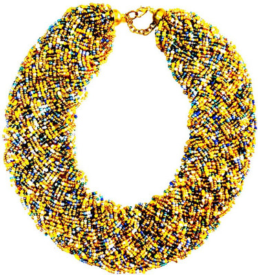 37% OFF on Jewel Paradise Opal Brass Necklace