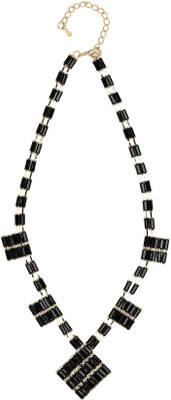 20Dresses Boxing Black And Gold Metal Necklace 20Dresses Boxing Black And Gold Metal Necklace