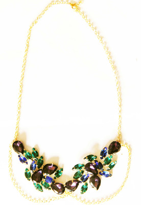 20% OFF on Ornamas Rhodium Plated Copper, Stone, Resin Necklace 20% OFF on Ornamas Rhodium Plated Copper, Stone, Resin Necklace