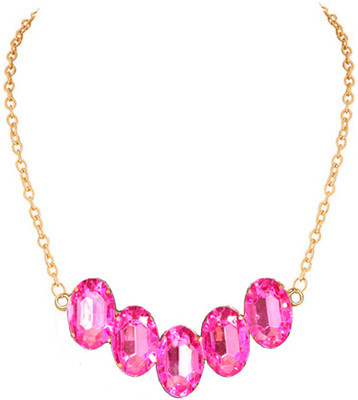 71% OFF on Beingwomen Elegant Pink Fashion Alloy Necklace 71% OFF on Beingwomen Elegant Pink Fashion Alloy Necklace