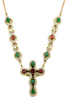 62% OFF on YugshaJewels Brass Necklace