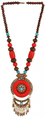 40% OFF on Circuzz Wood Necklace