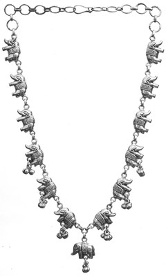 Exotic India Elephant Sterling Silver Necklace Exotic India Elephant Sterling Silver Necklace