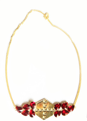 20% OFF on Ornamas Rhodium Plated Copper, Resin, Stone Necklace 20% OFF on Ornamas Rhodium Plated Copper, Resin, Stone Necklace