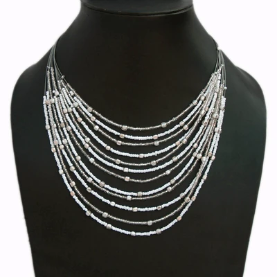 70% OFF on VR Designers Glass Necklace