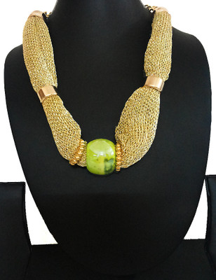 10% OFF on Bid4desire Desneck Fabric, Resin Necklace 10% OFF on Bid4desire Desneck Fabric, Resin Necklace