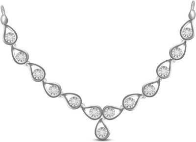 50% OFF on Ciemme 0.32 Ct Pretty Pear Cubic Zirconia Sterling Silver Necklace