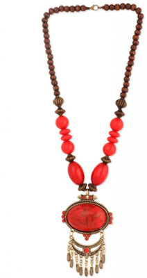 40% OFF on Circuzz Wood Necklace
