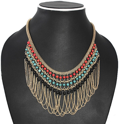 37% OFF on Joyeria Milan Multi Color Beaded Fringed Resin Necklace 37% OFF on Joyeria Milan Multi Color Beaded Fringed Resin Necklace