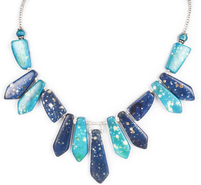 51% OFF on Sparkling Drop Stone Necklace