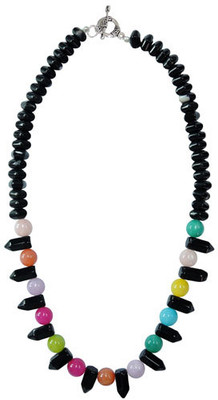 74% OFF on Pearlz Ocean Alloy Necklace