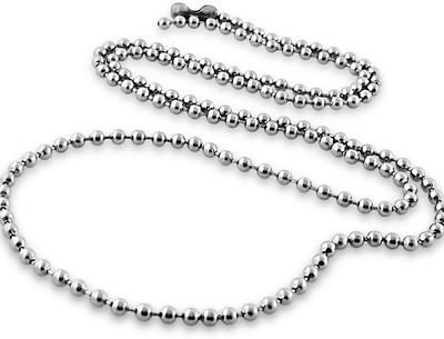 Vaishnavi 2mm Ball Design Non-Allergic 316L Surgical Stainless Steel Chain