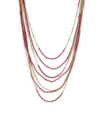 69% OFF on The Pari Alloy Necklace