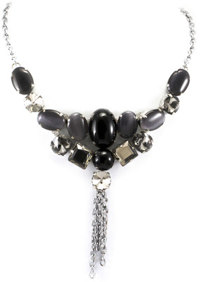 32% OFF on Aara Arts Trendy Black Enamel, Alloy Necklace