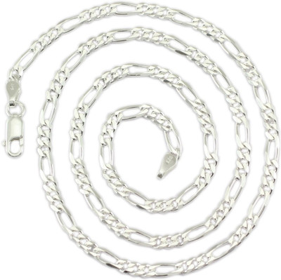 21% OFF on 925 Silver Figaro Style Silver Chain 21% OFF on 925 Silver Figaro Style Silver Chain