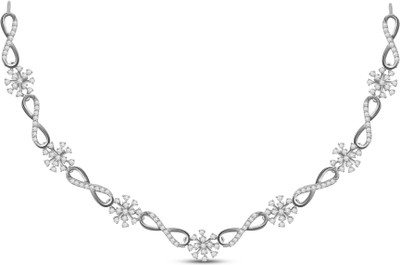 50% OFF on Ciemme 3.28 Ct Infinity Floral Cubic Zirconia Sterling Silver Necklace 50% OFF on Ciemme 3.28 Ct Infinity Floral Cubic Zirconia Sterling Silver Necklace