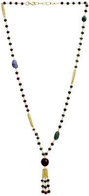 Exotic India Gold Plated Sterling Silver Necklace