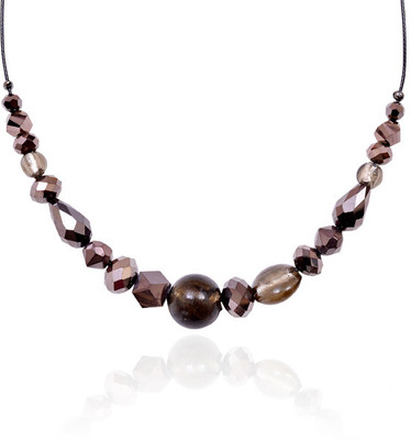 40% OFF on Trendy Baubles Glass, Metal, Acrylic Necklace