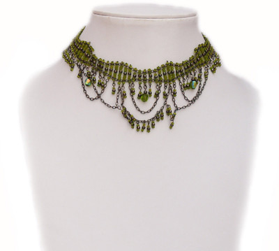 66% OFF on VR Designers Glass, Metal Necklace