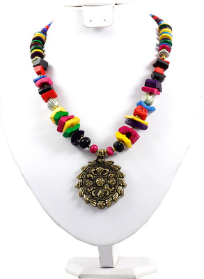 61% OFF on Kamz Metal, Alloy Necklace