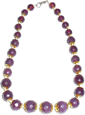 74% OFF on Beadworks Glass Necklace