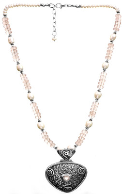 Exotic India Quartz Sterling Silver Necklace Exotic India Quartz Sterling Silver Necklace