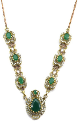 62% OFF on YugshaJewels Brass Necklace