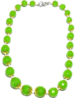 69% OFF on Beadworks Glass Necklace