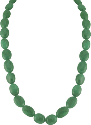Jpearls Unique Emerald Ruby, Emerald, Pearl Alloy Necklace Jpearls Unique Emerald Ruby, Emerald, Pearl Alloy Necklace