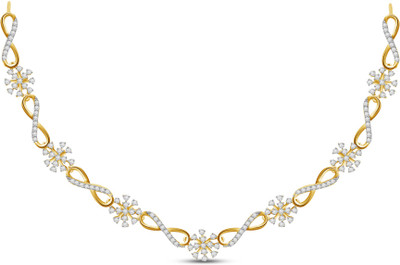 50% OFF on Ciemme 3.28 CT Infinity Floral Cubic Zirconia 18K Yellow Gold Plated Silver Necklace 50% OFF on Ciemme 3.28 CT Infinity Floral Cubic Zirconia 18K Yellow Gold Plated Silver Necklace