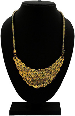50% OFF on Gold & More Matt Finish Gold Metal Necklace 50% OFF on Gold & More Matt Finish Gold Metal Necklace