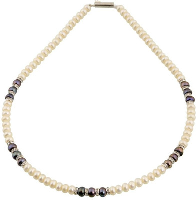 Krishna Pearls & Jewellers Pearls String Alloy Chain