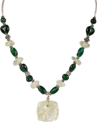 51% OFF on Sparkling Drop Stone Necklace