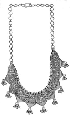 Exotic India Lord Surya Ethnic With Charms Sterling Silver Necklace Exotic India Lord Surya Ethnic With Charms Sterling Silver Necklace