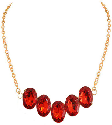 80% OFF on Beingwomen Elegant Red Fashion Alloy Necklace 80% OFF on Beingwomen Elegant Red Fashion Alloy Necklace