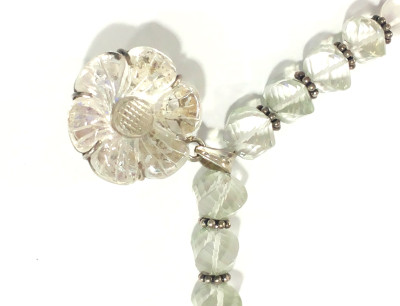 Moah N1155 Quartz Sterling Silver Necklace Moah N1155 Quartz Sterling Silver Necklace