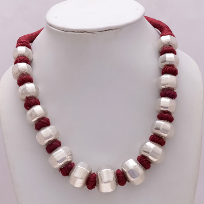 21% OFF on Nikhil Silver Arts Silver Necklace