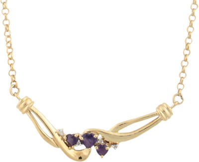 55% OFF on Sparkling Drop Amethyst Sterling Silver Plated Silver Necklace 55% OFF on Sparkling Drop Amethyst Sterling Silver Plated Silver Necklace