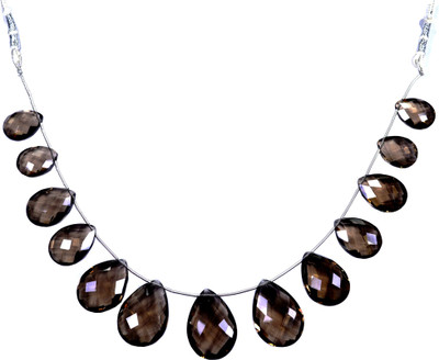 29% OFF on PearlParadise Smkoed Chimni Quartz Silk Dori Necklace 29% OFF on PearlParadise Smkoed Chimni Quartz Silk Dori Necklace