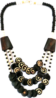 30% OFF on Modish Look Wood Necklace