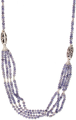 Exotic India Faceted Sterling Silver Necklace Exotic India Faceted Sterling Silver Necklace