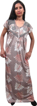 Indiatrendzs Women's Nighty: Night Dress Nighty