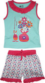 40% OFF on FS Mini Klub Sleepwear Baby Girl's Printed Top & Shorts Set