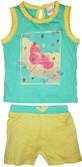 FS Mini Klub Sleepwear Baby Girl's Printed Top & Capri Set