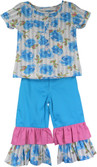 60% OFF on Ssmitn Girl's Printed Top & Capri Set 60% OFF on Ssmitn Girl's Printed Top & Capri Set